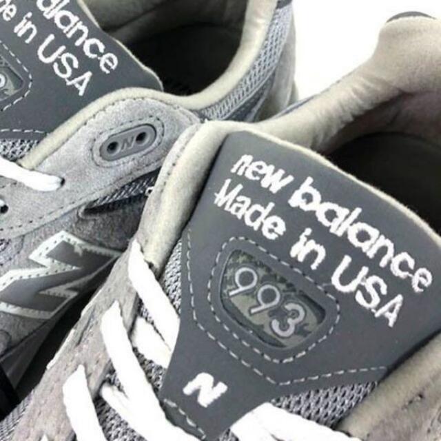 New Balance(ニューバランス)のニューバランスMR993GL(D/US10/28cm)グレー190303 メンズの靴/シューズ(スニーカー)の商品写真