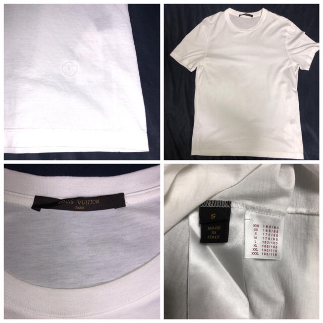 LOUIS VUITTON(ルイヴィトン)の正規品 ルイヴィトン LOUIS VUITTON Tシャツ 白 ホワイト メンズ メンズのトップス(Tシャツ/カットソー(半袖/袖なし))の商品写真