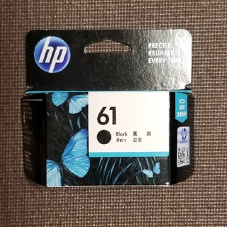 ヒューレットパッカード(HP)のHP61 インクカートリッジ　黒　純正　未開封　未使用品(PC周辺機器)