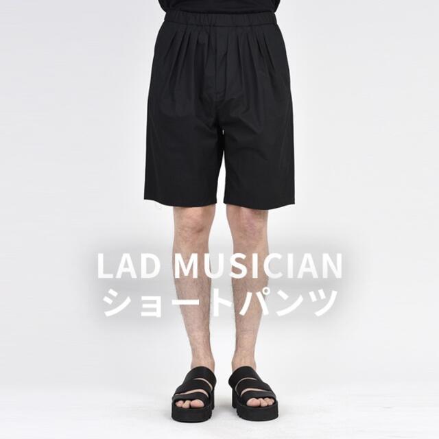 LAD MUSICIAN(ラッドミュージシャン)のLAD MUSICIAN 5TUCK SHORT PANTS ショートパンツ メンズのパンツ(ショートパンツ)の商品写真