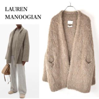 ユナイテッドアローズ(UNITED ARROWS)の【チョコ様専用★】LAUREN MANOOGIAN アルパカシャギーカーディガン(カーディガン)