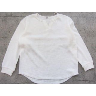 コストコ(コストコ)のreor レディース ワッフル サーマル 長袖 Tシャツ L/〓YBL(コ)(Tシャツ(長袖/七分))