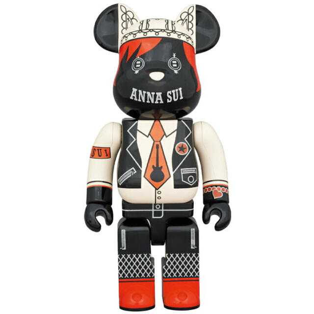 BE@RBRICK ANNA SUI RED & BEIGE 400%