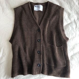 マーガレットハウエル(MARGARET HOWELL)のVINTAGE COTTON LINEN(MHL SHOP限定)(ベスト/ジレ)