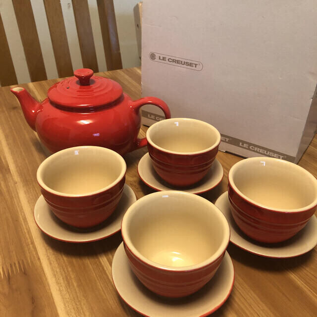 LE CREUSET(ルクルーゼ)のルクルーゼ　ティーセット　テーブルウェア インテリア/住まい/日用品のキッチン/食器(テーブル用品)の商品写真