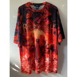 ベルシュカ(Bershka)のBershka × Billie Eilish コラボ Tシャツ S 36 美品(Tシャツ(半袖/袖なし))