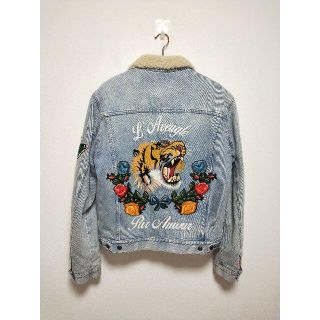 グッチ(Gucci)のGucci DIY Shearling グッチ　デニムジャケット(Gジャン/デニムジャケット)