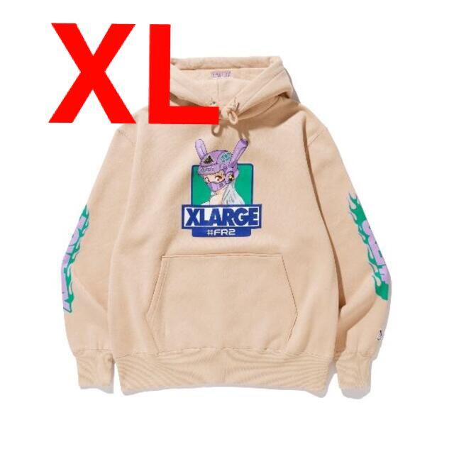 メンズXLARGE FR2 パーカー フーディー XLサイズ