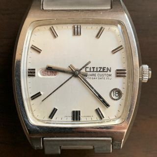 CITIZEN - シチズン スクエアカスタム 自動巻 腕時計 CITIZEN