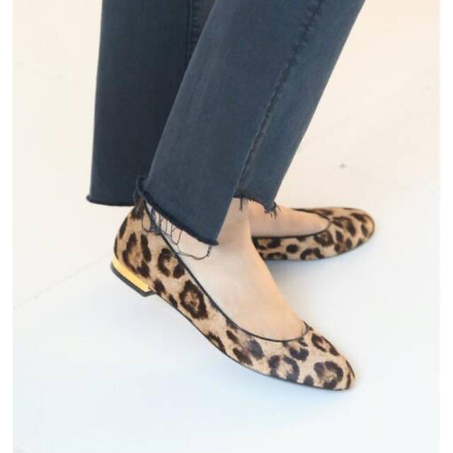 DEUXIEME CLASSE(ドゥーズィエムクラス)のDeuxieme Classe BALDAN LEOPARD BALLET レディースの靴/シューズ(バレエシューズ)の商品写真