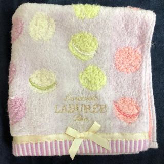 ラデュレ(LADUREE)のLADUREE ラデュレ ハンカチ マカロン柄(ハンカチ)