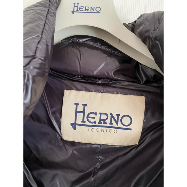 HERNO(ヘルノ)のヘルノ　ICONICO ブラック　ダウン レディースのジャケット/アウター(ダウンジャケット)の商品写真