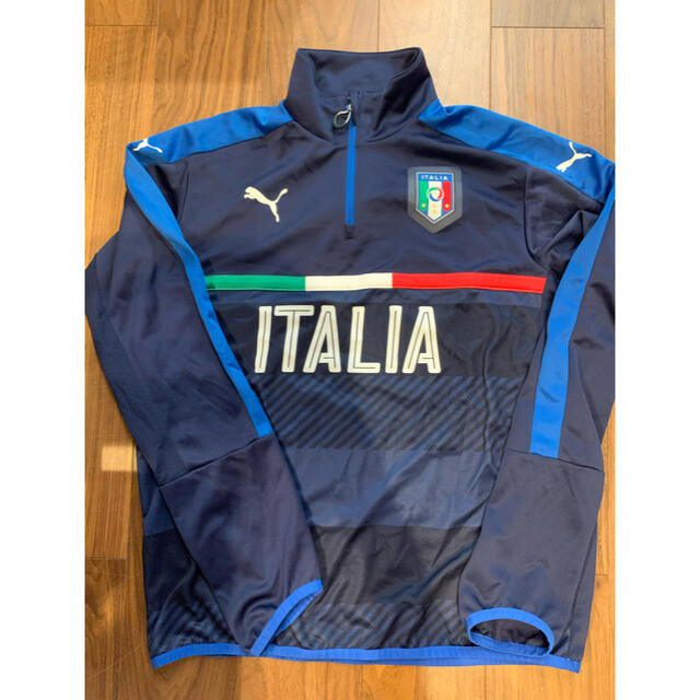 PUMA(プーマ)のイタリア代表サッカージャージ上下　XL スポーツ/アウトドアのサッカー/フットサル(ウェア)の商品写真