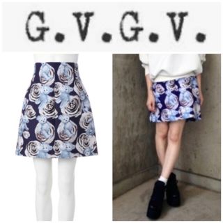 ジーヴィジーヴィ(G.V.G.V.)のG.V.G.V.♡DREAM BEAR DOLLY SKIRT(ミニスカート)