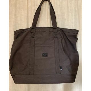 ハーシェル(HERSCHEL)の《美品》ハーシェルサプライ/トートバッグ/ウォッシュドブラック(トートバッグ)