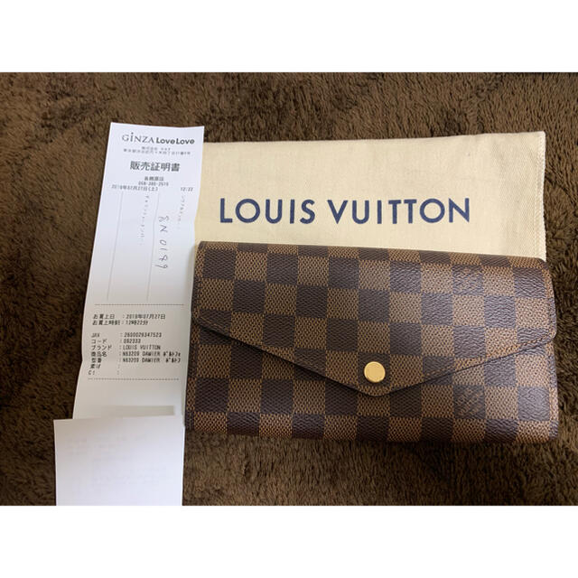 LOUIS VUITTON ルイ ヴィトン　ダミエ　長財布