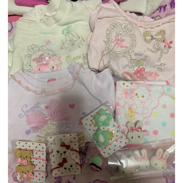 うさぎちゃん❤ キッズ/ベビー/マタニティのキッズ服女の子用(90cm~)(Tシャツ/カットソー)の商品写真