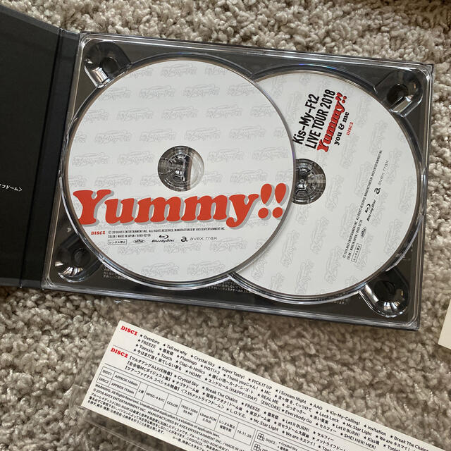 キスマイ　2018　Yummy！　you＆me Blu-ray ブルーレイ 1