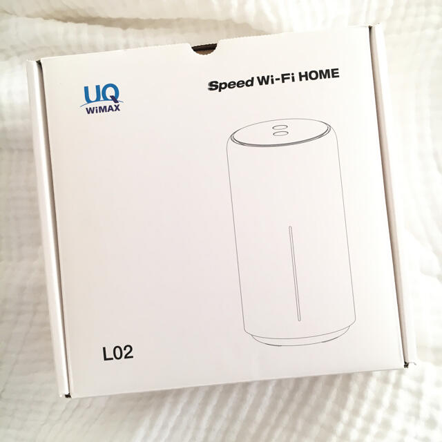 【ほぼ新品】UQ WIMAX Speed Wi-Fi HOME L02