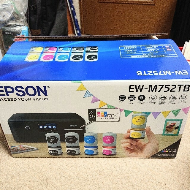 100%新品大人気 ☆EPSON EW-M752TB [ブラック] ディーライズPayPayモール店 通販 PayPayモール 