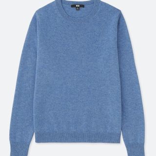 ユニクロ(UNIQLO)のUNIQLO☆ユニクロカシミヤクルーネックセーター(ニット/セーター)