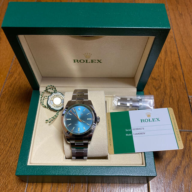 ROLEX(ロレックス)のロレックス　ミルガウス メンズの時計(腕時計(アナログ))の商品写真