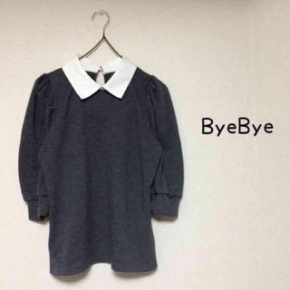 バイバイ(ByeBye)のBye Bye 襟付きトップス(シャツ/ブラウス(半袖/袖なし))