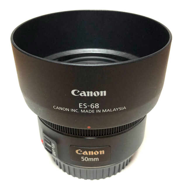 Canon キャノン EF50mm F1.8 STM プロテクター/フード付き Canon キャノン EF50mm F1.8 STM プロテクター/フード付き