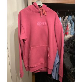 シュプリーム(Supreme)の【KITH】キース/VOGUEコラボ/フーディー /牡丹色系/XLサイズ/美品(パーカー)