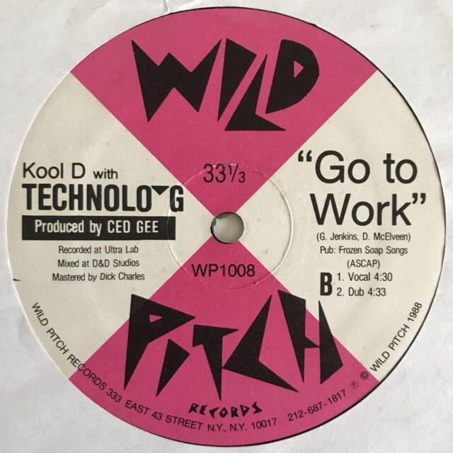 Kool D With Technolo-G - Go To Work