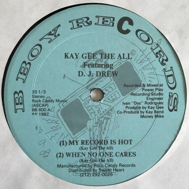 Kay Gee The All - My Record Is Hot