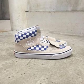 ヴァンズ(VANS)の新品 28 VANS Mt.Edition 白青 チェック(スニーカー)