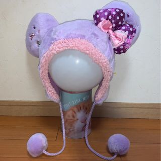 ディズニー(Disney)のディズニー　ミニーちゃん帽子(帽子)