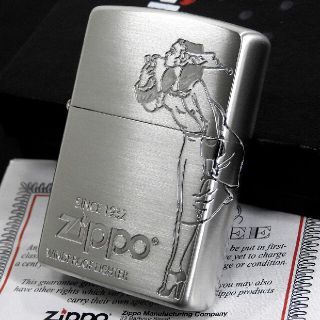 ジッポー(ZIPPO)の送料無料☆zippo☆2面☆ウィンディ☆オールドテイスト☆SV☆ジッポ(タバコグッズ)