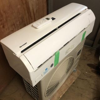 SHARP - 【工事無料】SHARP 2.2kgエアコン AY-J22N-W 2019年製の通販