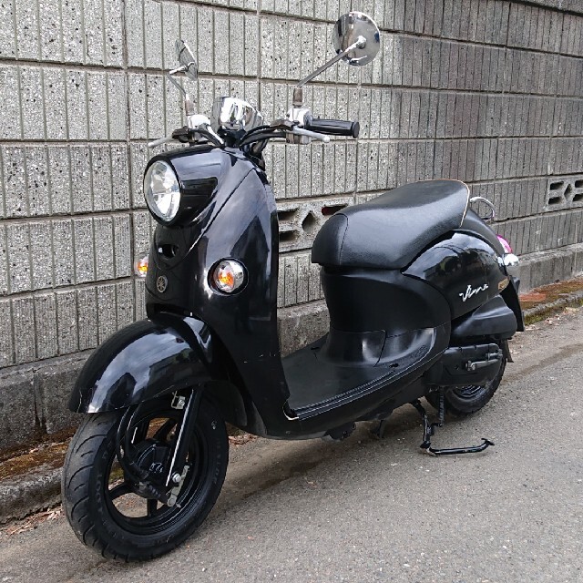 ヤマハ(ヤマハ)の人気の黒ビーノ入庫しました。高年式SA37 自動車/バイクのバイク(車体)の商品写真