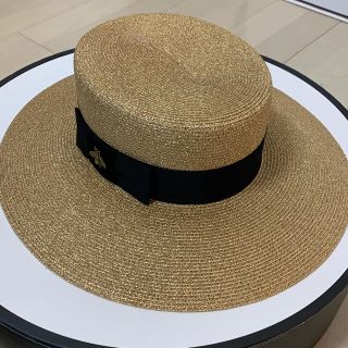 グッチ(Gucci)の【新品未使用タグ付き】GUCCI(グッチ)麦わら帽子(麦わら帽子/ストローハット)