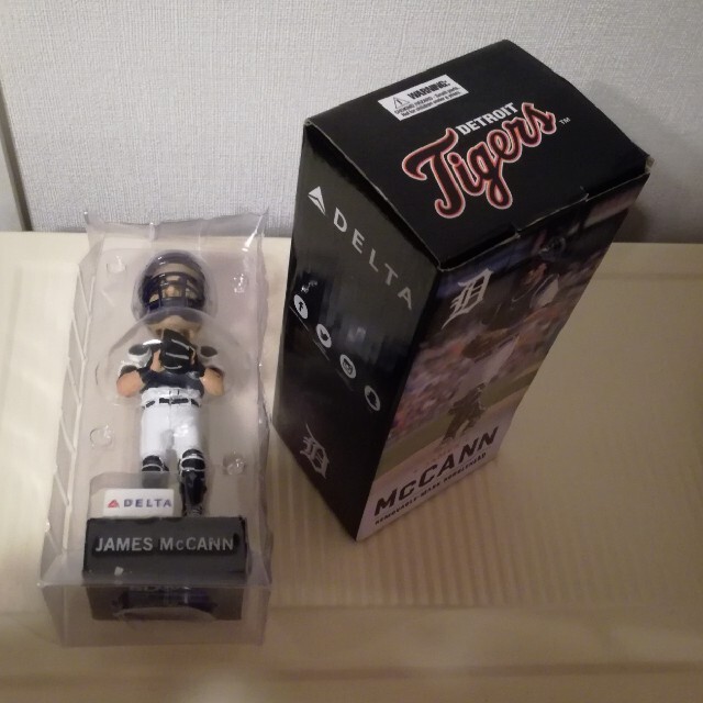 Detroit Tigers James McCann Bubblehead スポーツ/アウトドアの野球(応援グッズ)の商品写真