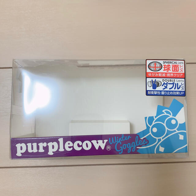 purplecow(パープルカウ) ゴーグル スポーツ/アウトドアのスノーボード(ウエア/装備)の商品写真