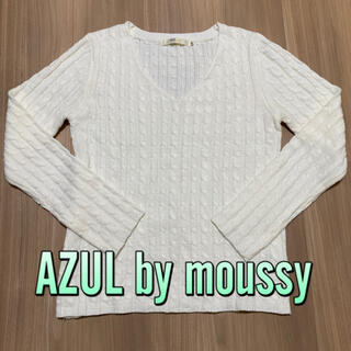 アズールバイマウジー(AZUL by moussy)のAZUL☆ニットセーター(ニット/セーター)