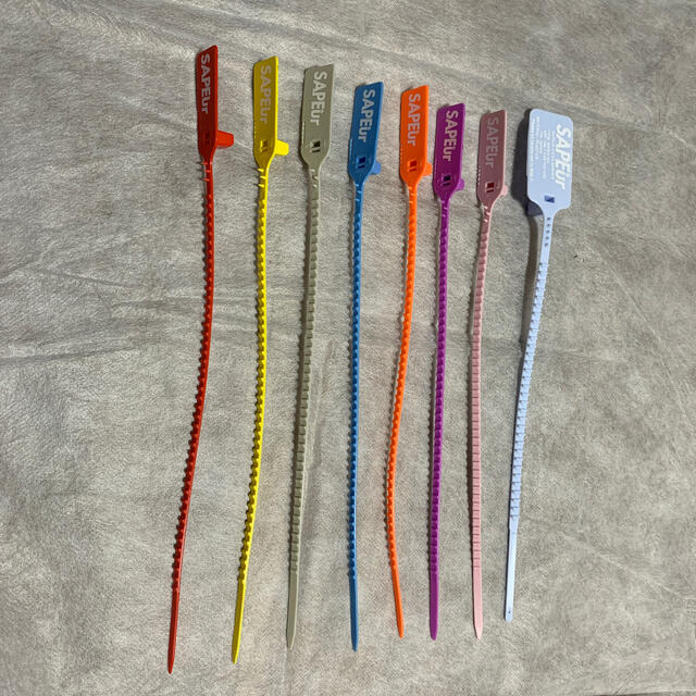 大人気好評 SAPEur サプール プラスチックタグ 12本セット 新品未使用
