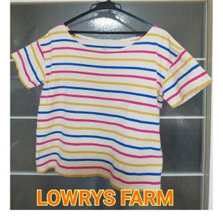 ローリーズファーム(LOWRYS FARM)のLOWRYS FARM ローリーズファーム ボーダー Tシャツ(Tシャツ(半袖/袖なし))