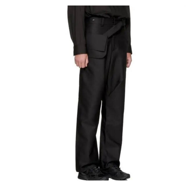 kiko kostadinov 3d double pleat trousers