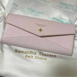 サマンサタバサプチチョイス(Samantha Thavasa Petit Choice)のsamantha thavasa petit choice 財布 ピンク(長財布)