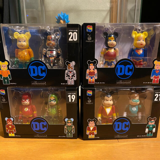 Medicom Toy ハッピーくじ Dc Be Rbrick ベアブリック ペアボックス賞 4セットの通販 By Rrr S Shop メディコムトイならラクマ