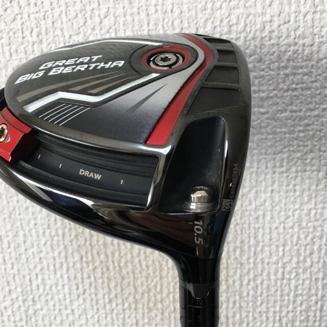 キャロウェイ グレートビッグバーサ10.5°SR ドライバー 最も 10200円