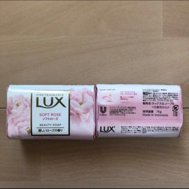 LUX(ラックス)の【即購入OK❤︎】LUX ソフトローズ 固形石鹸 コスメ/美容のボディケア(ボディソープ/石鹸)の商品写真