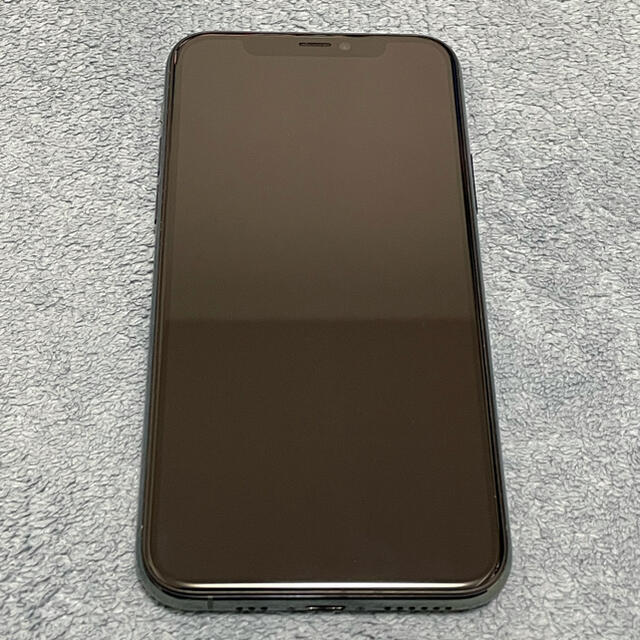 Apple(アップル)のiphone11 pro 256 グリーン スマホ/家電/カメラのスマートフォン/携帯電話(スマートフォン本体)の商品写真