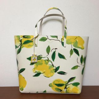 ケイトスペードニューヨーク(kate spade new york)のkate spadeレモン柄トート🍋(トートバッグ)