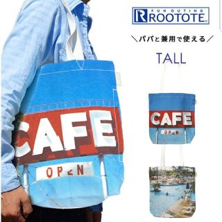 ルートート(ROOTOTE)の新品未使用【ROOTOTE】ルートート/Phot-A/CAFE/A4/エコバッグ(トートバッグ)